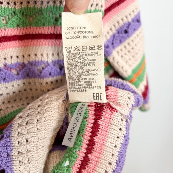 Suncoo Paris Colorful Striped Knit Sweater - Picture 8 of 11